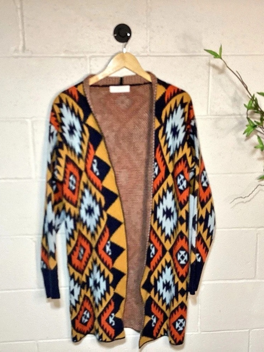 Shop Wanna B Women's Geometric Cardigan